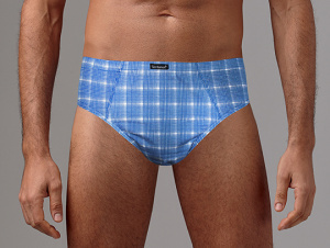 Набор мужских трусов-слипов GENTLEMEN GP7281 (2шт) (Синий)