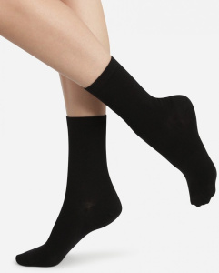 Набор женских носков DIM Pur Cotton (2 пары) (Черный)