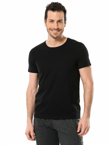 Мужская футболка CACHAREL (Черный)