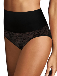 Женские трусы корректирующие MAIDENFORM SmoothTec (Черный)