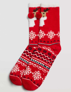 Мужские носки YSABEL MORA Christmas (Красный)