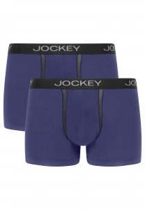 Набор мужских трусов-боксеров JOCKEY Chafe Proof Pouch (2шт) (Синий)