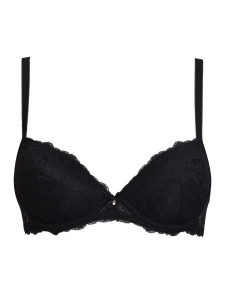 Бюстгальтер-балконет с плотной чашкой SIELEI Allure (Nero)