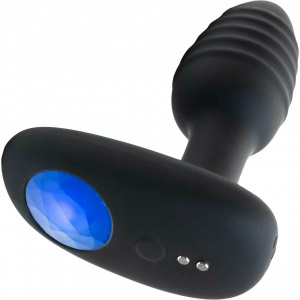 Анальная пробка интерактивная с вибрацией KIIROO OhMiBod Lumen (Черный)