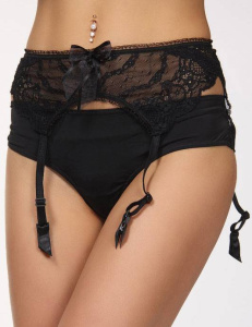 Пояс для чулок LEILIEVE Frou Frou (Nero)