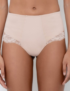 Женские трусы-слипы высокие корректирующие LORMAR Perfect new My Class (Noisette)