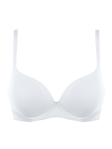 Бюстгальтер-балконет пуш-ап с плотной чашкой LORMAR Plunge Extra (Bianco)