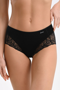 Женские трусы-слипы высокие JANIRA Belle Cotton (Black)