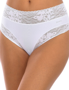 Женские трусы-слипы высокие JANIRA Softlace (White)