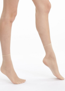 Набор женских носков DIM Sublim 14 (2 пары) (Светло-Бежевый)