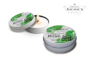 Массажная свеча грейпфрут и бергамот, 33 г. PETITS JOUJOUX Rome