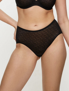 Женские трусы-слипы высокие TRIUMPH Signature Sheer (Черный)