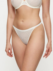 Женские трусы-стринги TRIUMPH Signature Sheer (Сливочный)