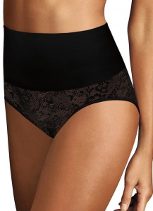 Женские трусы корректирующие MAIDENFORM SmoothTec (Черный)