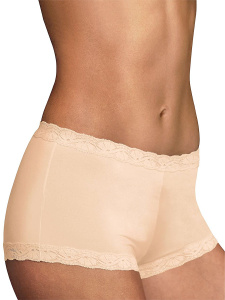 Женские трусы-шорты MAIDENFORM Boyshort (Телесный)