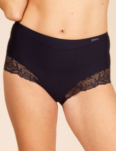 Женские трусы-слипы высокие JANIRA Bella Best Comfort (Black)