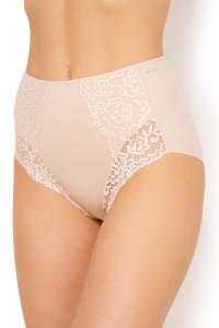 Женские трусы-слипы высокие JANIRA Lace Cotton Band (Dune)