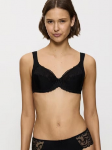 Бюстгальтер с мягкой чашкой TRIUMPH Modern Lace+Cotton (Черный)