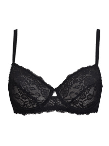 Бюстгальтер-балконет с мягкой чашкой SIELEI Allure (Nero)