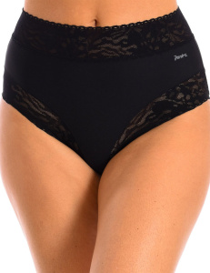 Женские трусы-слипы высокие JANIRA Softlace (Black)