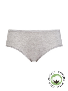 Женские трусы-хипстеры SIELEI Naturalcotton (Grigio melange)