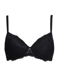 Бюстгальтер-балконет с плотной чашкой SIELEI Allure (Nero)
