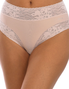 Женские трусы-слипы высокие JANIRA Softlace (Dune)
