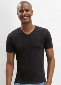 Набор мужских футболок DIM X-Temp (2шт) (Черный/Черный)