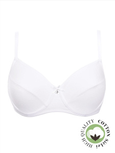 Бюстгальтер с мягкой чашкой SIELEI Naturalcotton (Bianco)