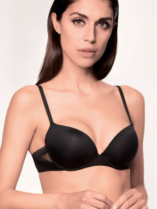 Бюстгальтер с плотной чашкой LORMAR Soft up Extra (Nero)