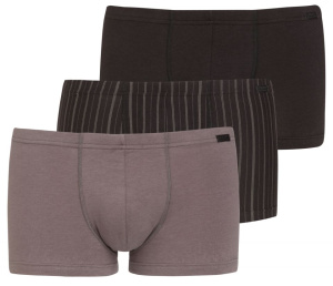 Набор мужских трусов-боксеров JOCKEY Cotton+ (3шт) (Серый-синий)