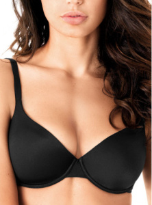 Бюстгальтер с плотной чашкой LORMAR Mousse Liscio (Nero)