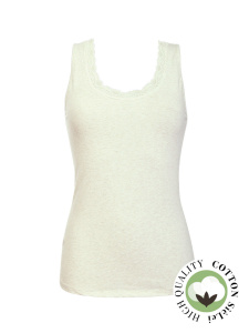 Женская майка SIELEI Naturalcotton (Ecru melange)