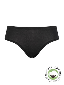 Женские трусы-слипы SIELEI Naturalcotton (Nero)