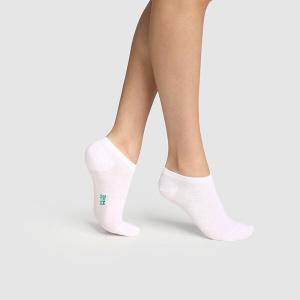 Набор женских носков DIM Green (2 пары) (Белый)