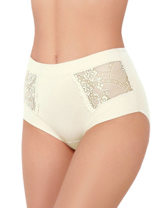 Женские трусы-слипы высокие JANIRA Charm Cotton (Nacar)