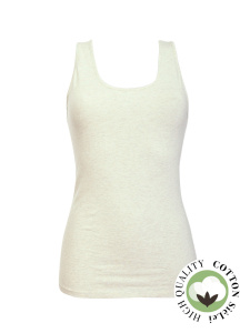 Женская майка SIELEI Naturalcotton (Ecru melange)