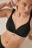 Бюстгальтер с плотной чашкой NATURANA Soft Cup (Черный)