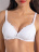 Бюстгальтер-балконет с плотной чашкой SIELEI Allure (Bianco)