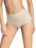 Женские трусы-слипы высокие LORMAR Free Liscio (Nudo)