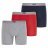 Набор мужских трусов-боксеров JOCKEY Cotton Stretch (3шт) (Серый)