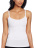 Женская майка корректирующая MAIDENFORM Seamless Camisole (Белый)