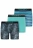 Набор мужских трусов-боксеров JOCKEY Cotton Stretch Comfort (3шт) (Зеленый)