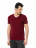 Мужская футболка CACHAREL (Бордовый)