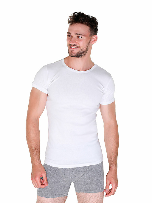 Мужская футболка OZTAS (Белый) фото 1