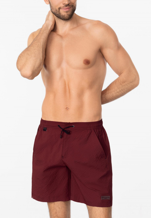 Мужские пляжные шорты MARC AND ANDRE City shorts (Красный) фото 1