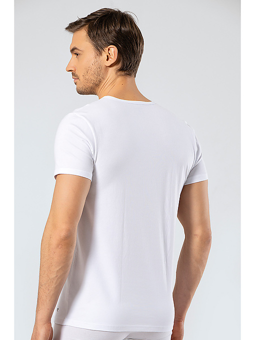 Мужская футболка CACHAREL (Белый) фото 2