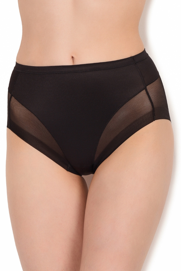 Женские трусы-слипы высокие корректирующие JANIRA Secrets (Negro) фото 1