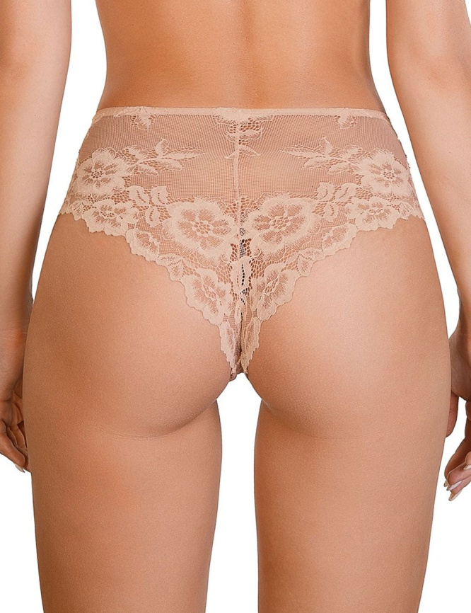 Женские трусы-бразилиана высокие MIOOCCHI Vivian (Natural) фото 2