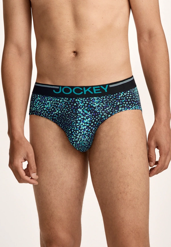 Набор мужских трусов-слипов JOCKEY Cotton Stretch Comfort (3шт) (Зеленый) фото 2